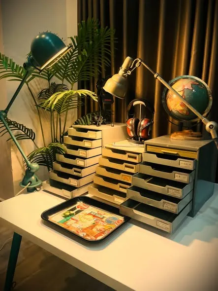 Tủ ngăn kéo kim loại Nhật