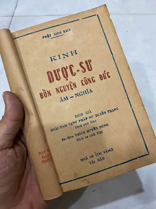 Kinh Dược Sư Bổn Nguyện Công Đức (Âm Nghĩa), Sài Gòn 1964