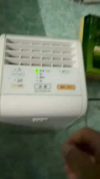 Máy khử mùi lọc không khí mini Fujitsu Plazion DAS-15K-W (2020)